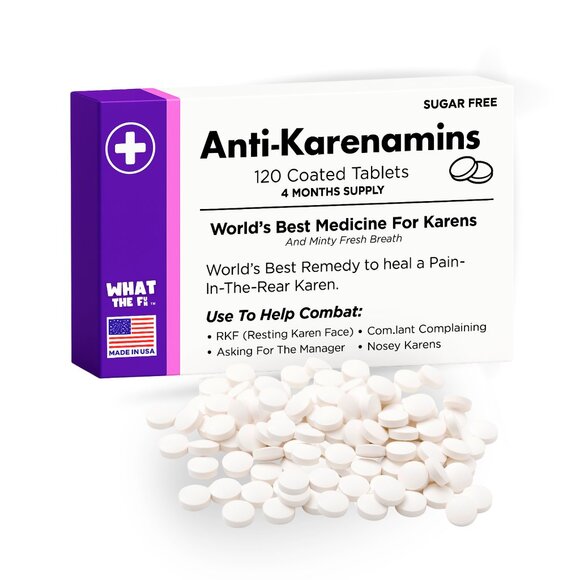 Other - Novelty Prank Medicine Box Anti-Karenamins Funny Prescription Gag Gift Exchange